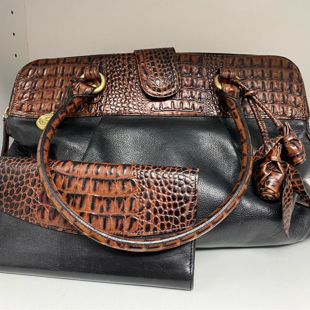 Brahmin Tuscan Rose bag and wallet